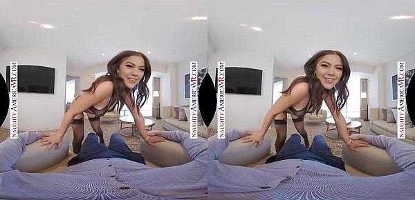  Naughty America - Kendra Spade fucks you in VR